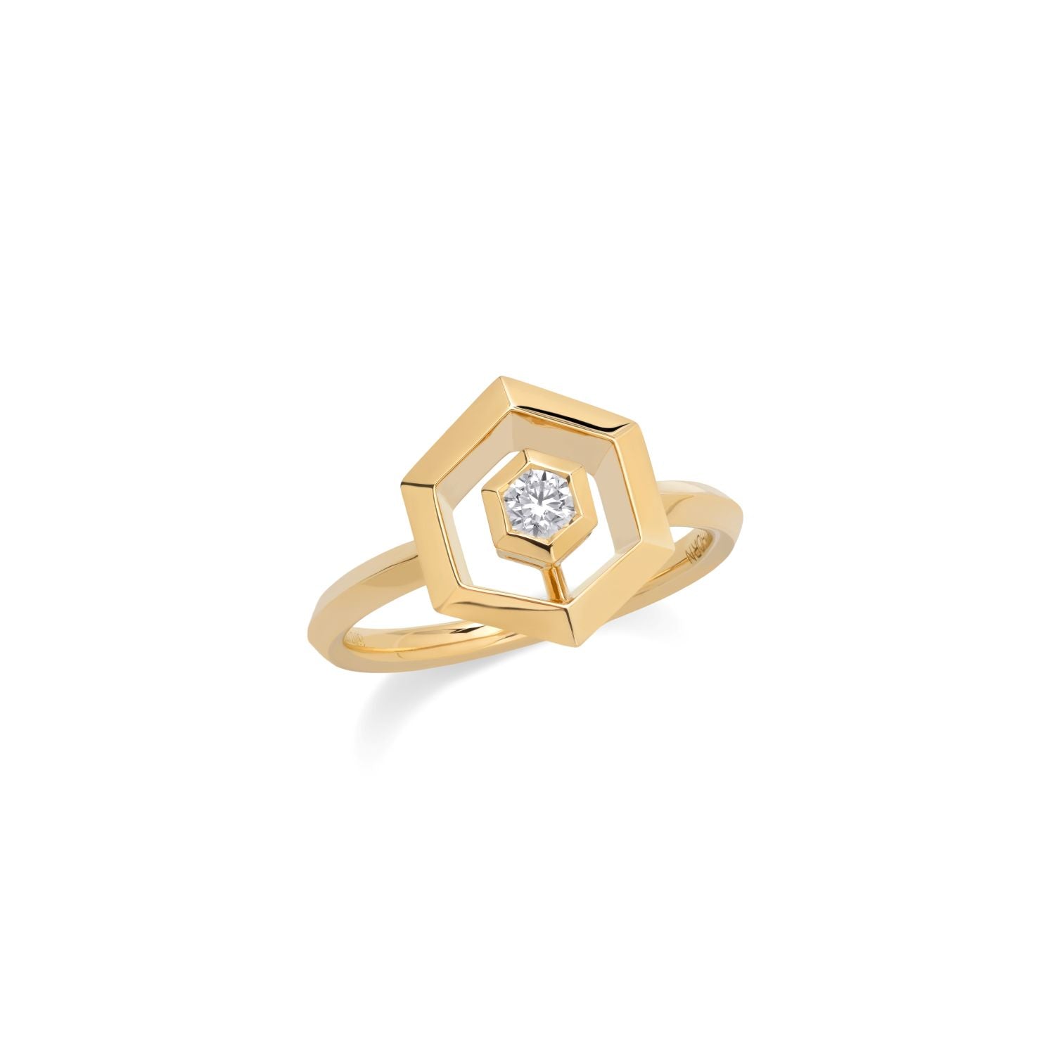 Diamant Halo Ring