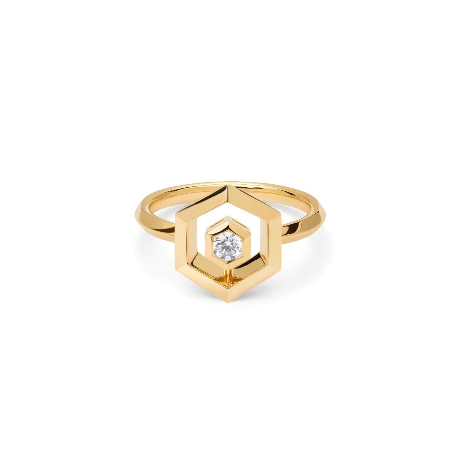 Diamant Halo Ring