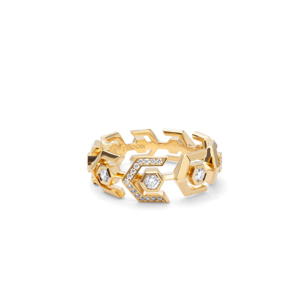 ダイヤモンド・スター・リンク・リング – STENZHORN JEWELLERY