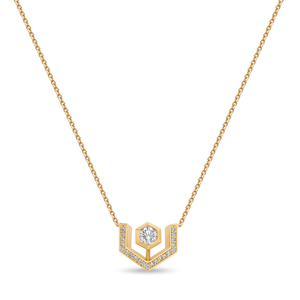 パヴェダイヤモンド・スター・ネックレス – STENZHORN JEWELLERY