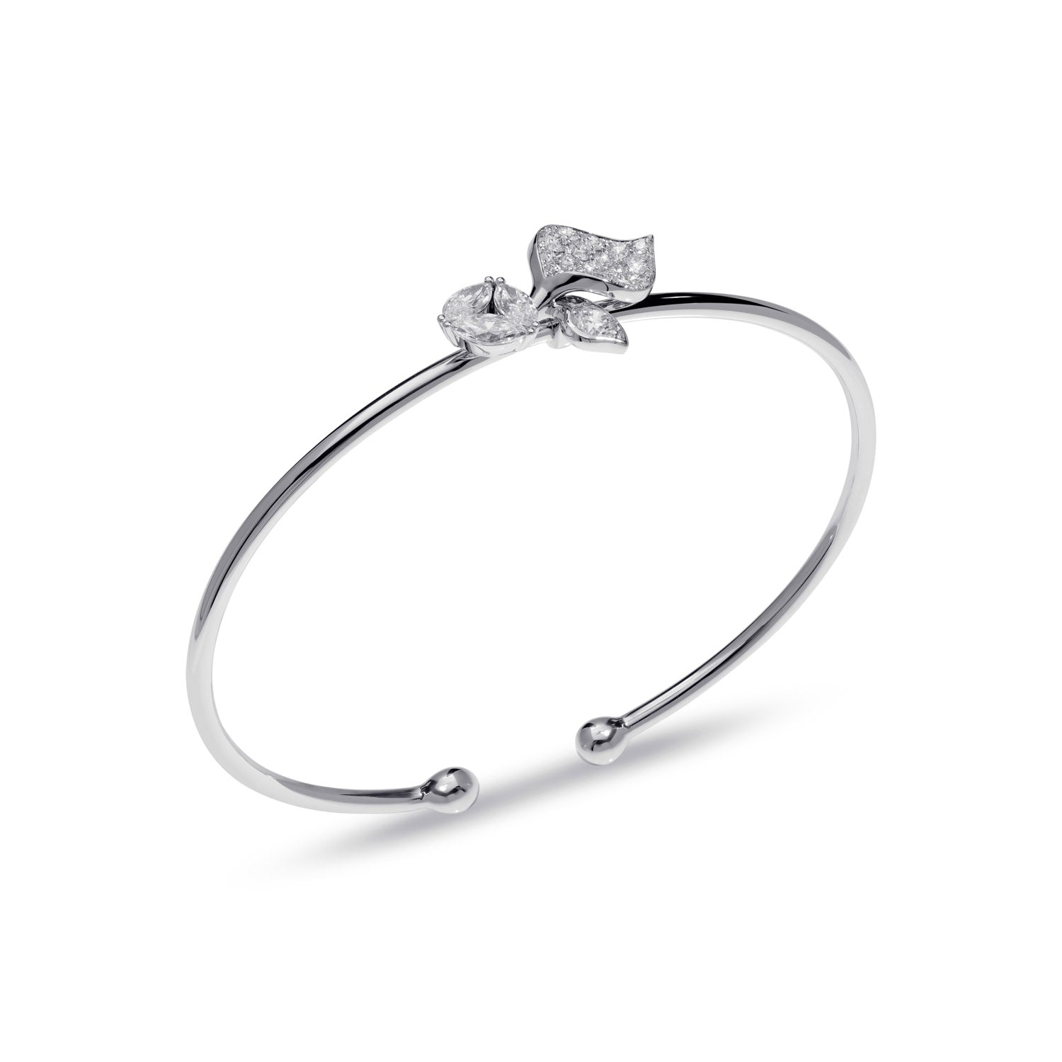 À FLEUR DE PARIS flexible Diamond Bangle