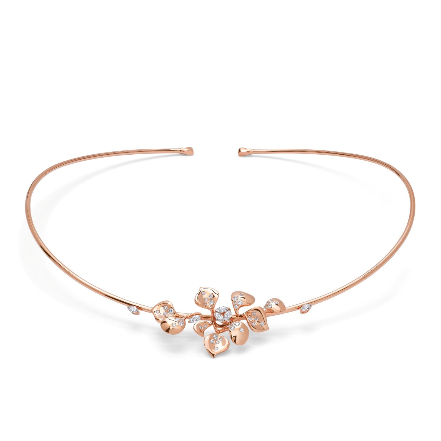 Choker mit Diamanttropfen