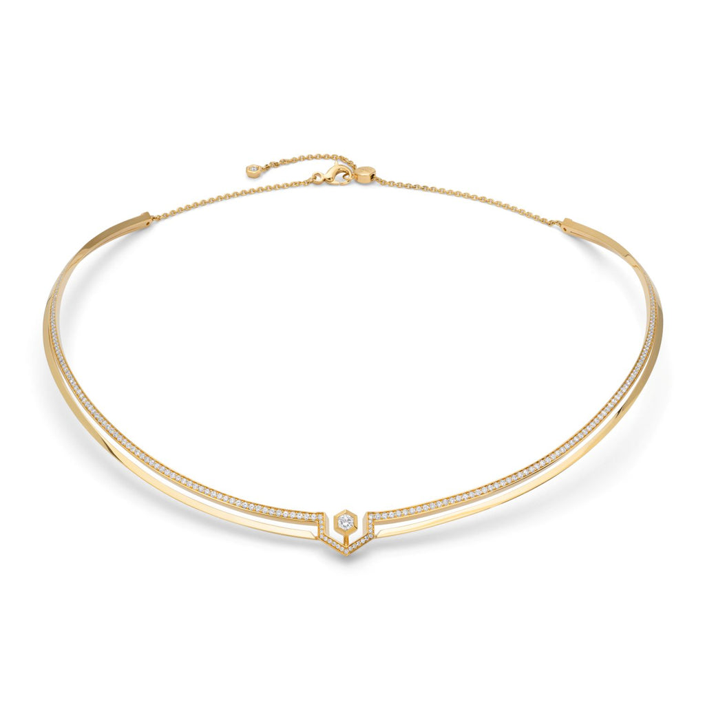 パヴェダイヤモンドチョーカー – STENZHORN JEWELLERY