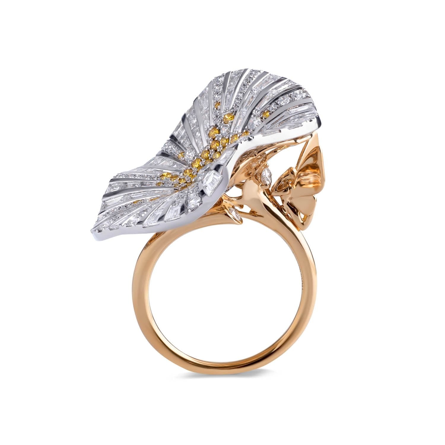 BELLE Yellow Diamonds Ring