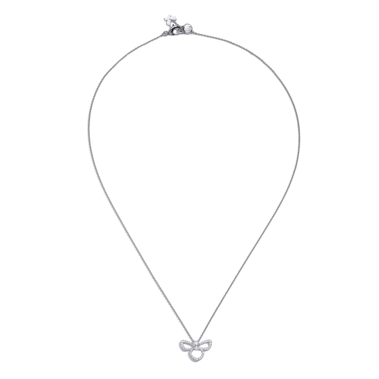 PICCOLE SONATE Bee Necklace with Diamonds