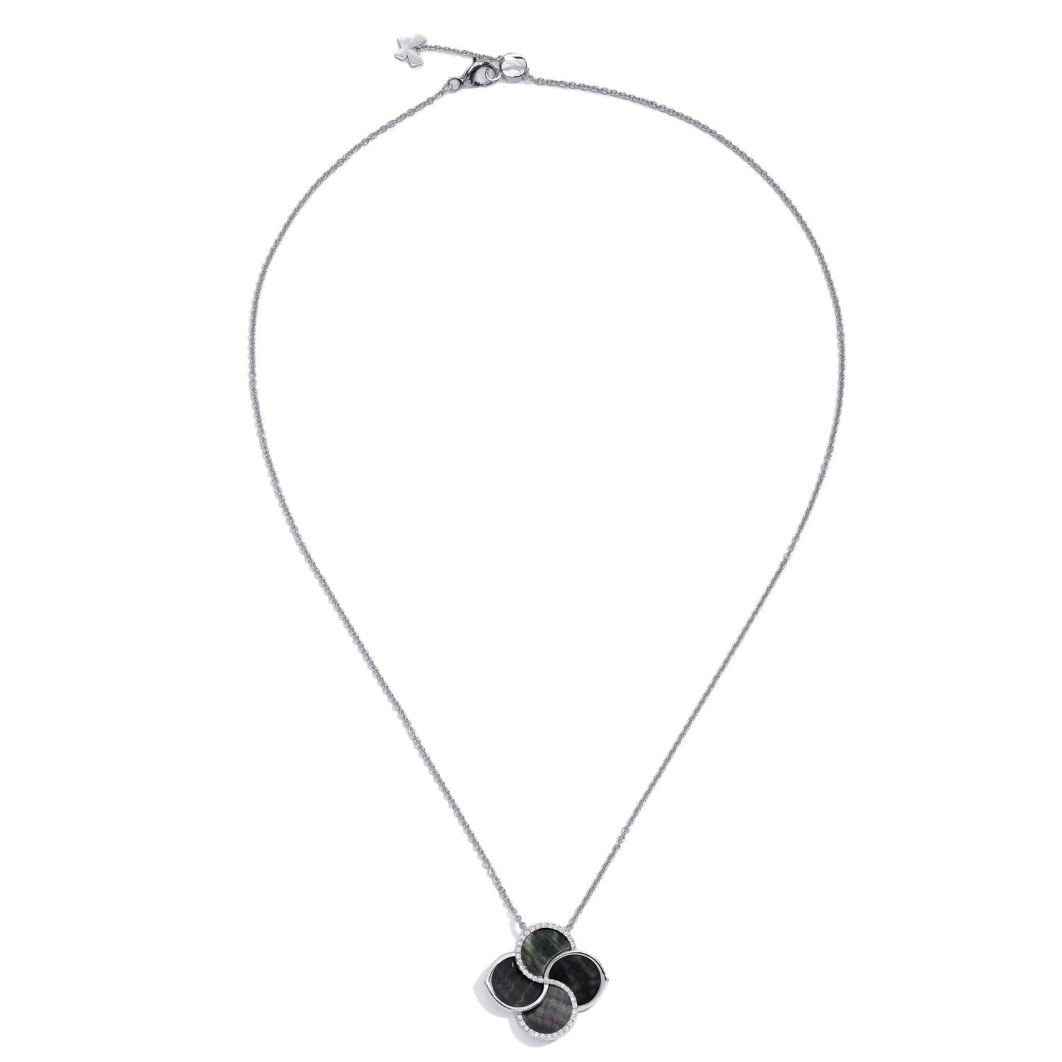 FLUMINA Necklace with Black Mother Of Pearl